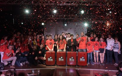 L’equip d’alumnes de l’Escola Pia Sarrià, guanyadors de l’Audi Creativity Challenge